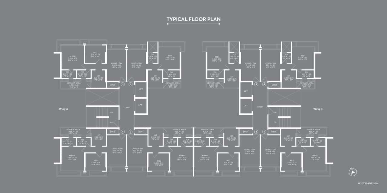 Virtuoso Ananta Floor Plan