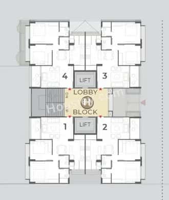 Vishwanath Sarathya West Floor plan 7