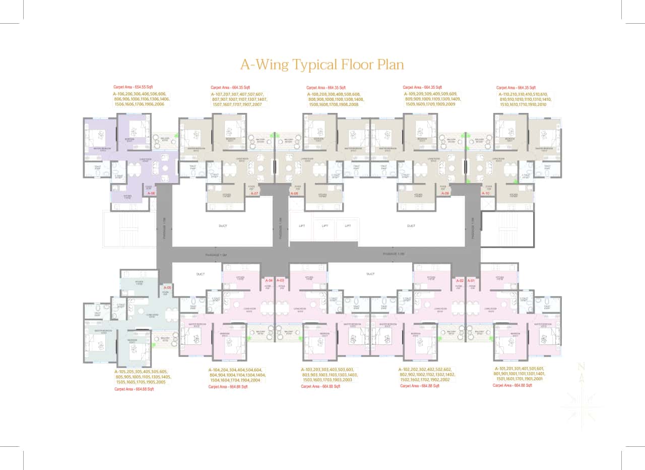 Vishwas Yashraj Nakshatra Floor plan 2