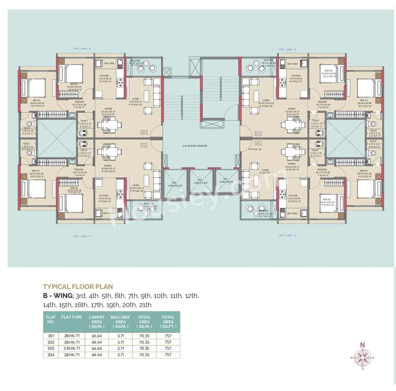 Vision 24 Degree Floor plan 2