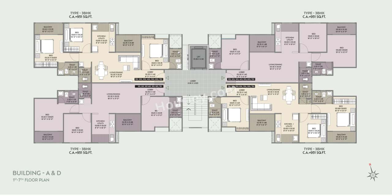 Vision Spacio Floor plan 1