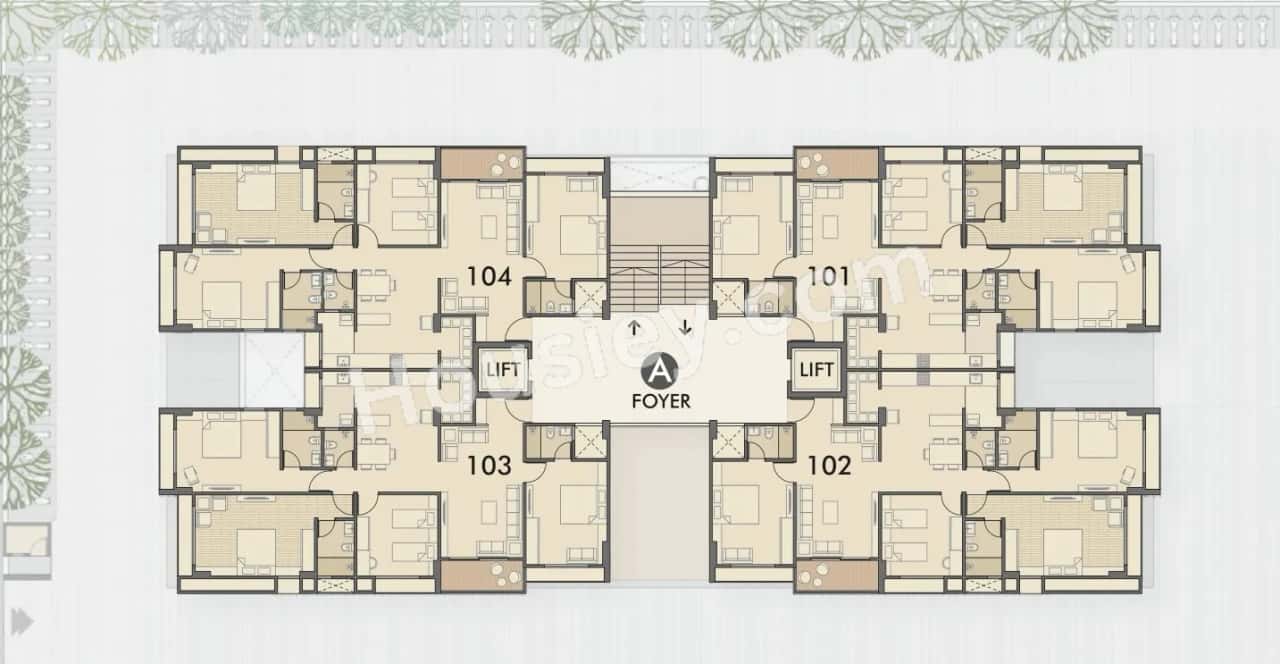 Excel Vivekanand Arise Floor plan 2