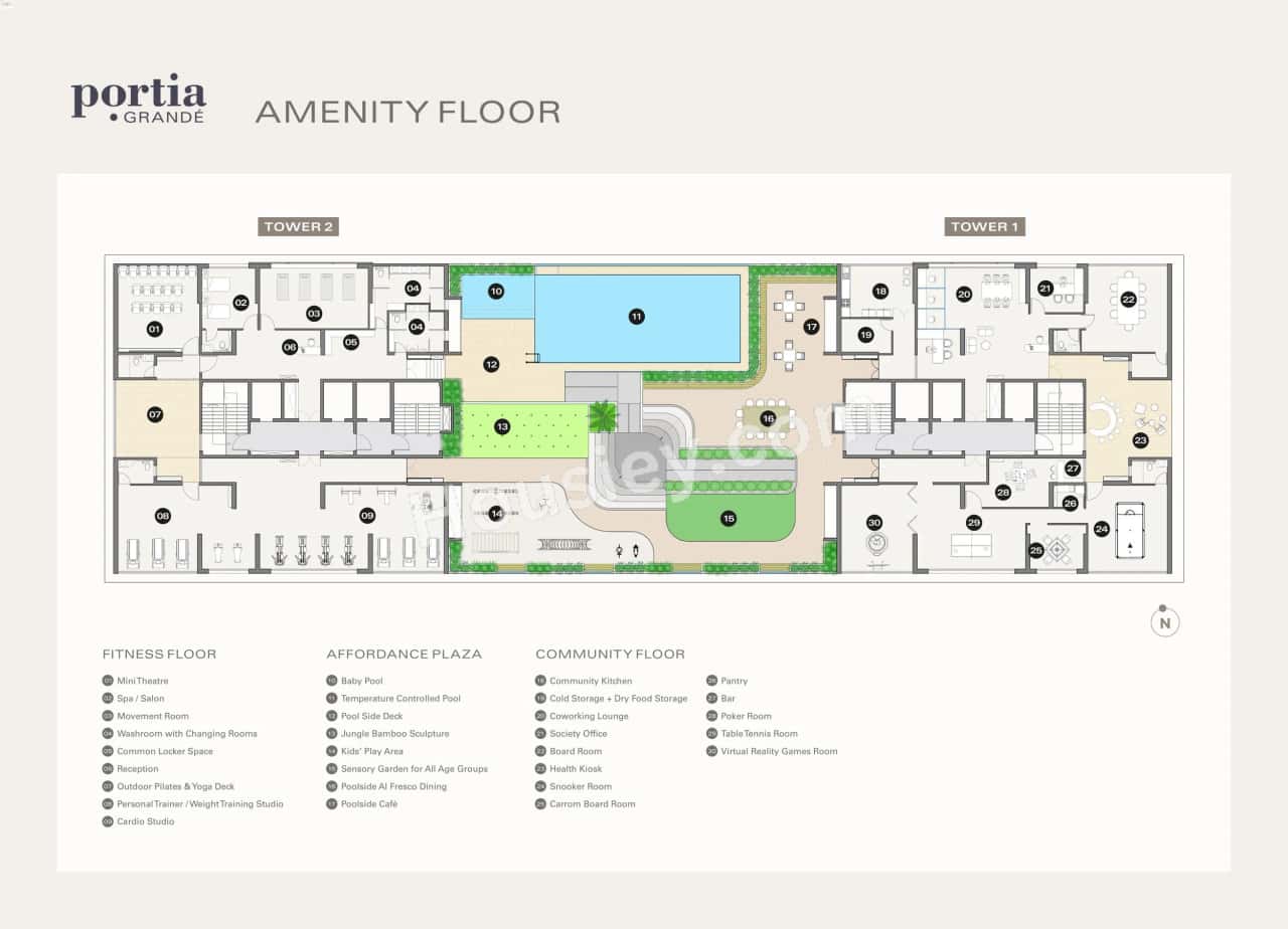 Vj Portia Grande Floor plan 1