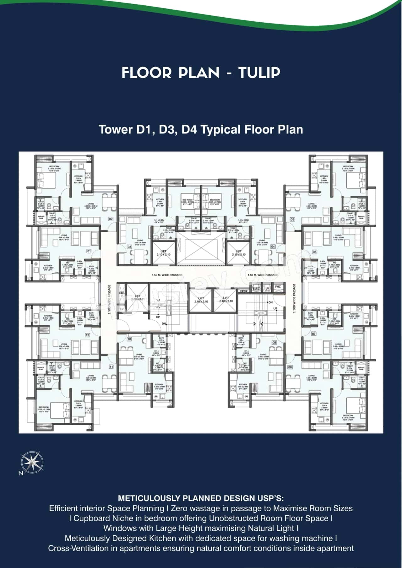 Wadhwa Wise City Floor plan 3