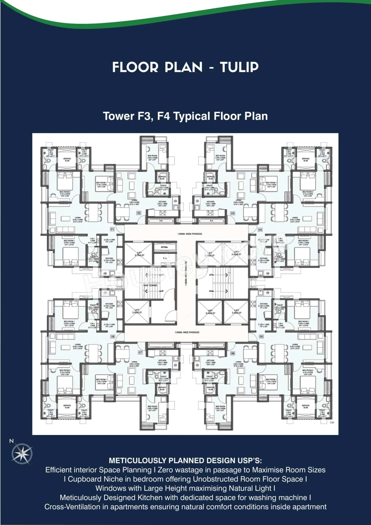 Wadhwa Wise City Floor plan 5