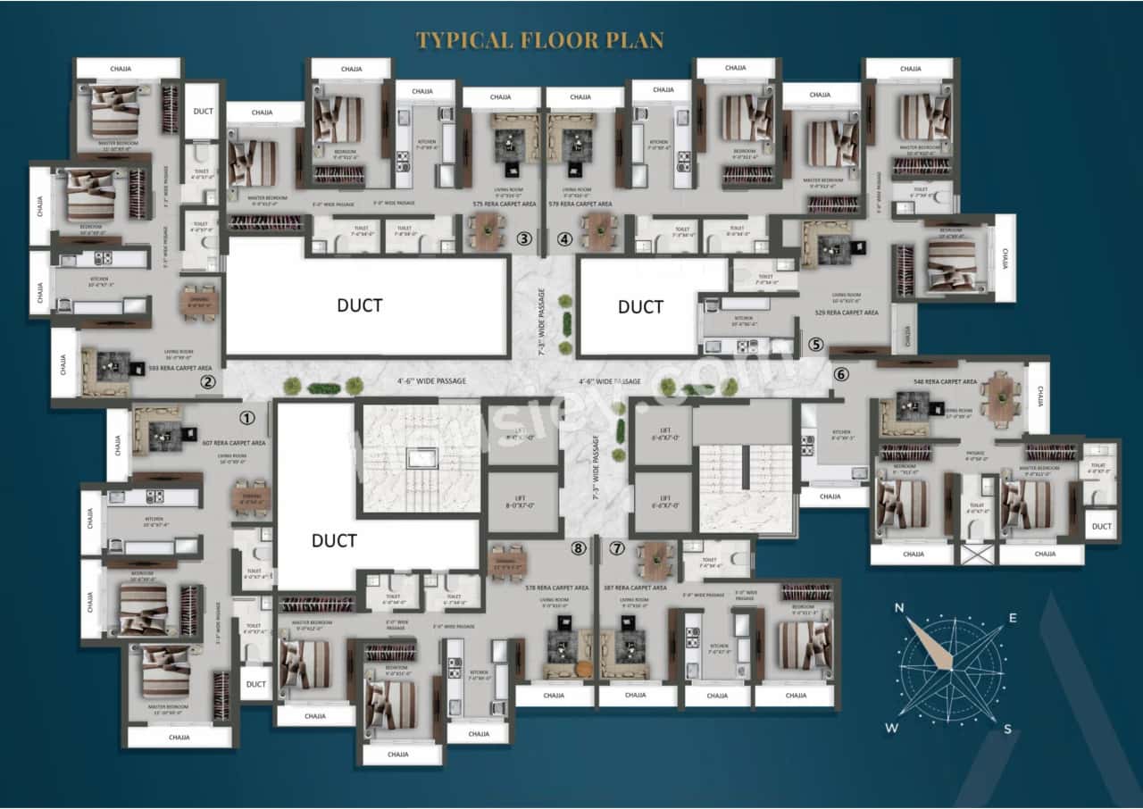 Walchand Avenue Floor plan 3