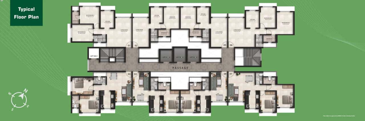 Walchand Paradise Floor Plan