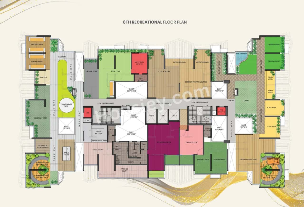 Wellwisher Abode Floor plan 1