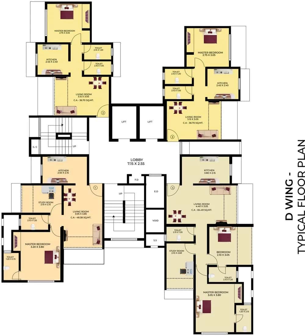 Westin Darvesh Horizon Floor plan 3