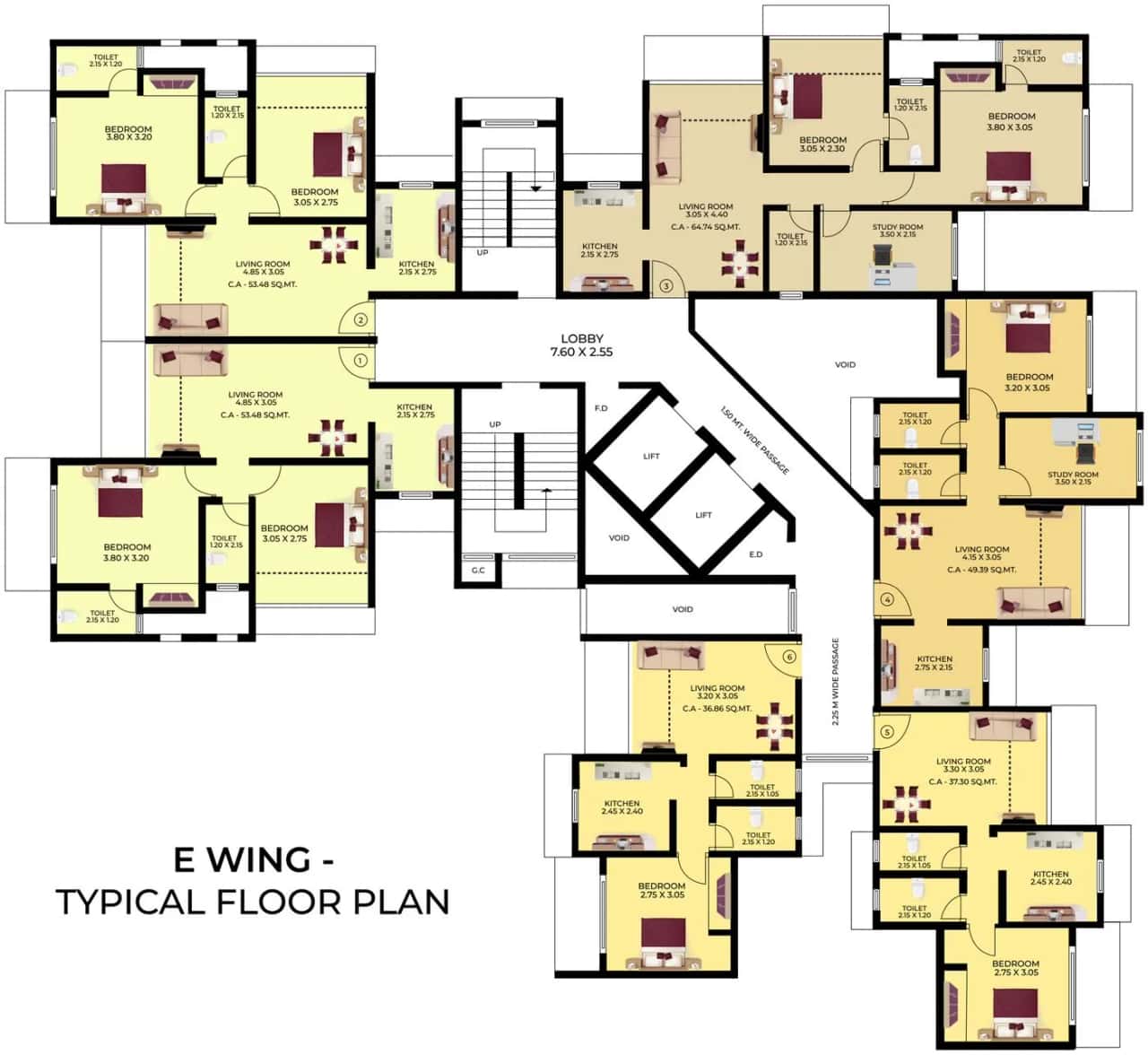 Westin Darvesh Horizon Floor plan 4