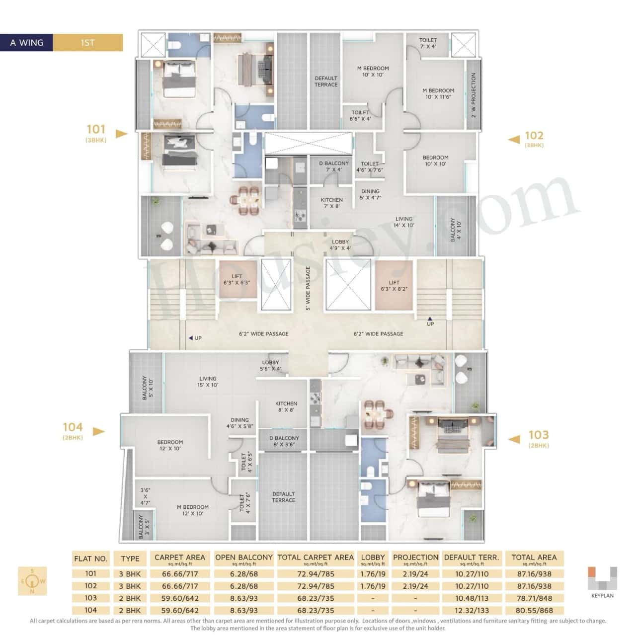 Yash Grecia Floor plan 2