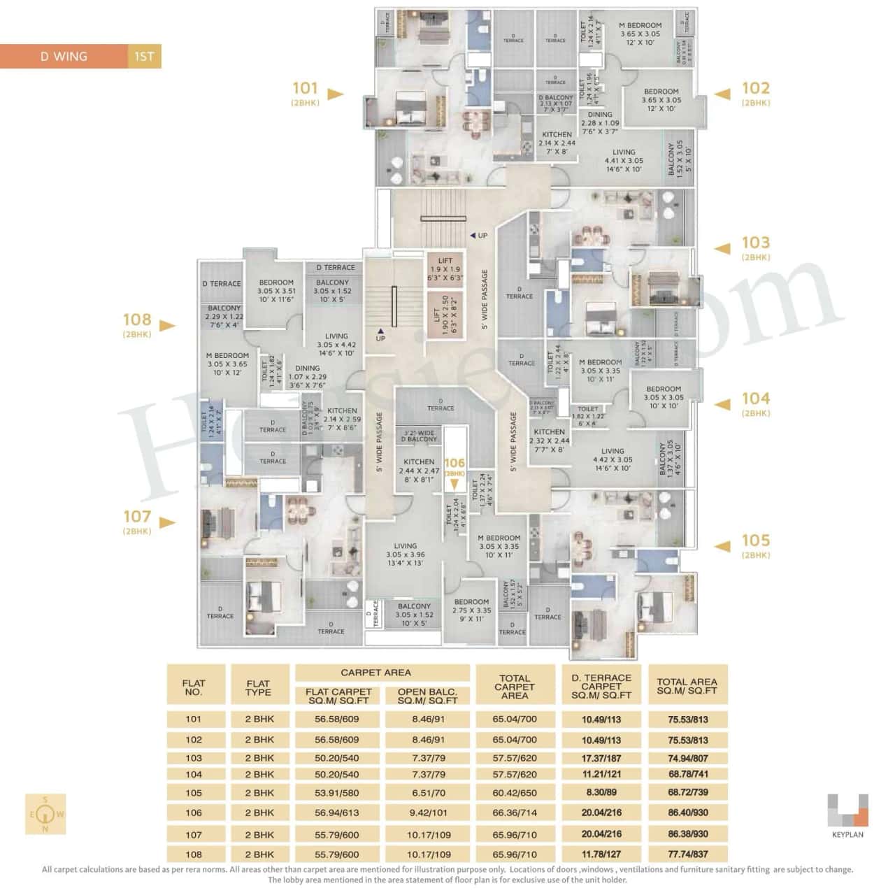 Yash Grecia Floor plan 3