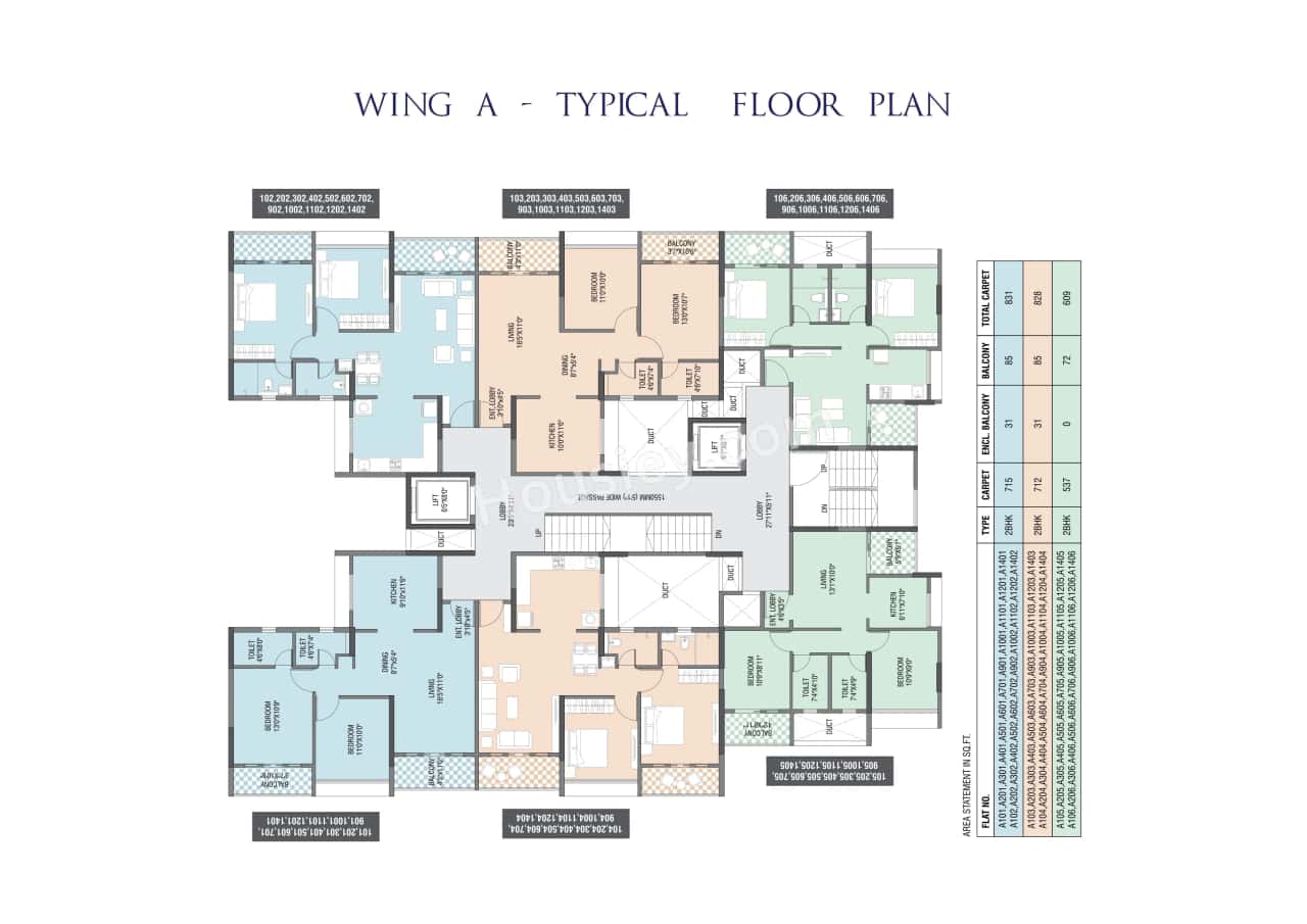 Yashada Dreamsong Floor plan 1