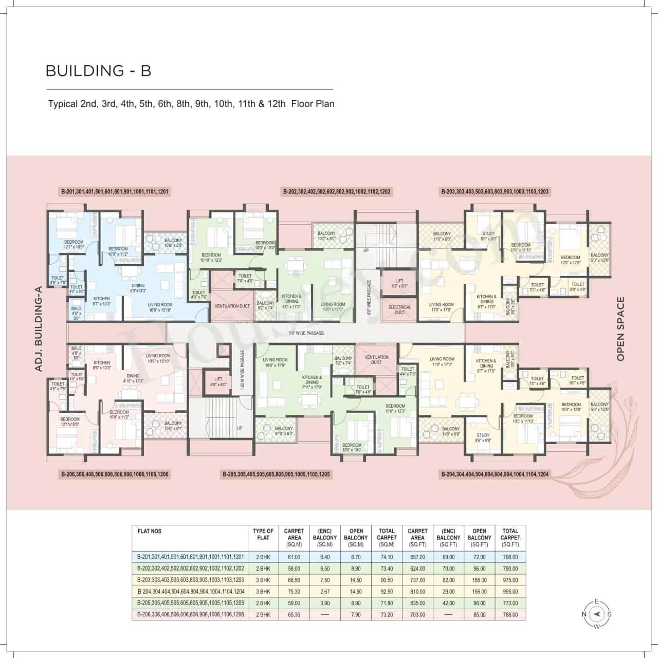 Yashada Florenza Phase-I Floor plan 2