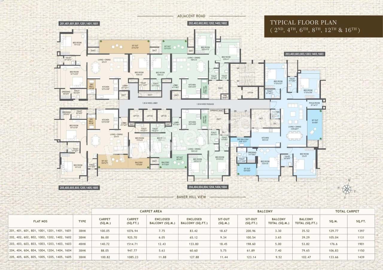 Yashada Jubliee Hills Floor plan 5