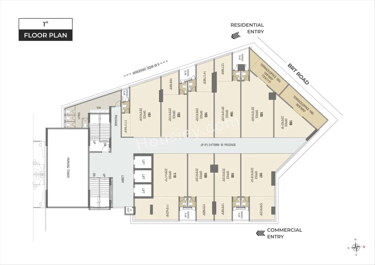 Yashada Vantage Twenty One Floor plan 9