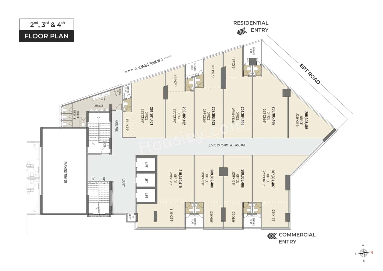 Yashada Vantage Twenty One Floor plan 11