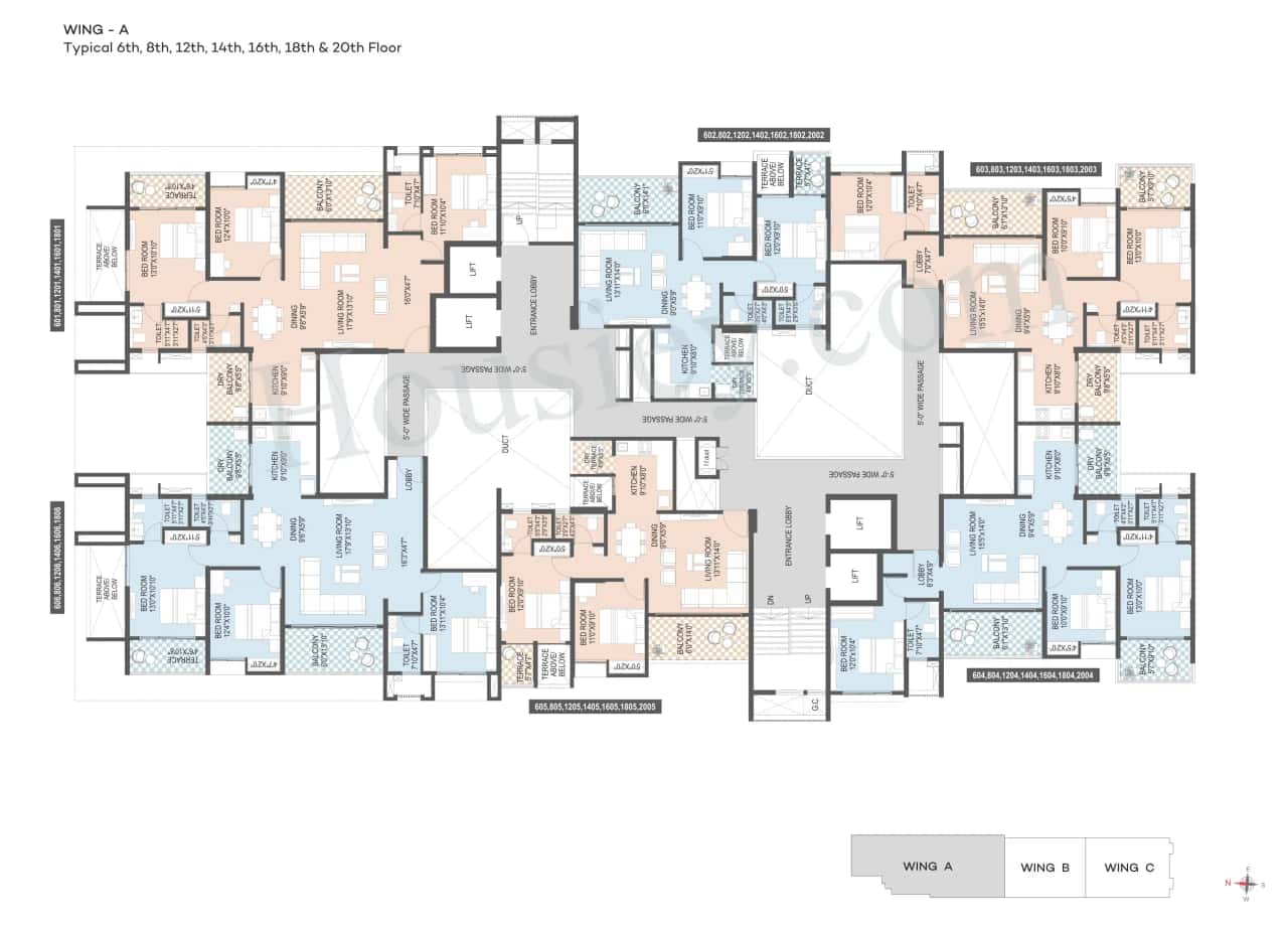 Yashada Vantage Twenty One Floor plan 1
