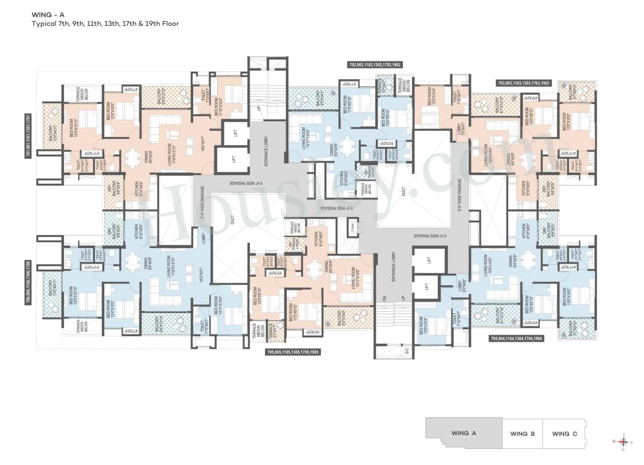 Yashada Vantage Twenty One Floor plan 3