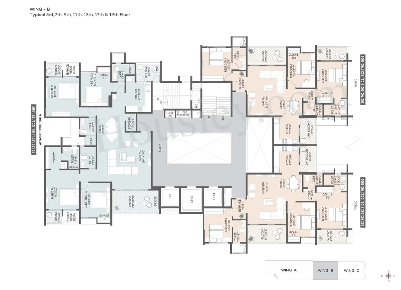 Yashada Vantage Twenty One Floor plan 5