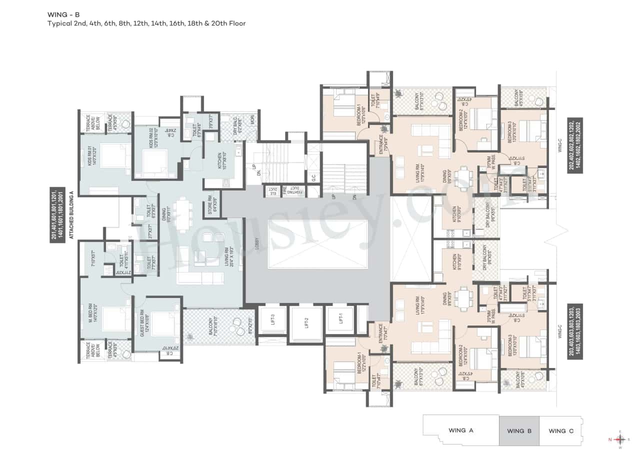 Yashada Vantage Twenty One Floor plan 6