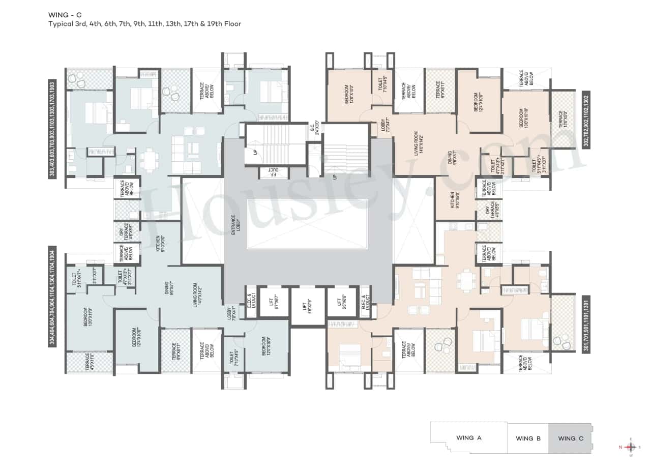 Yashada Vantage Twenty One Floor plan 7