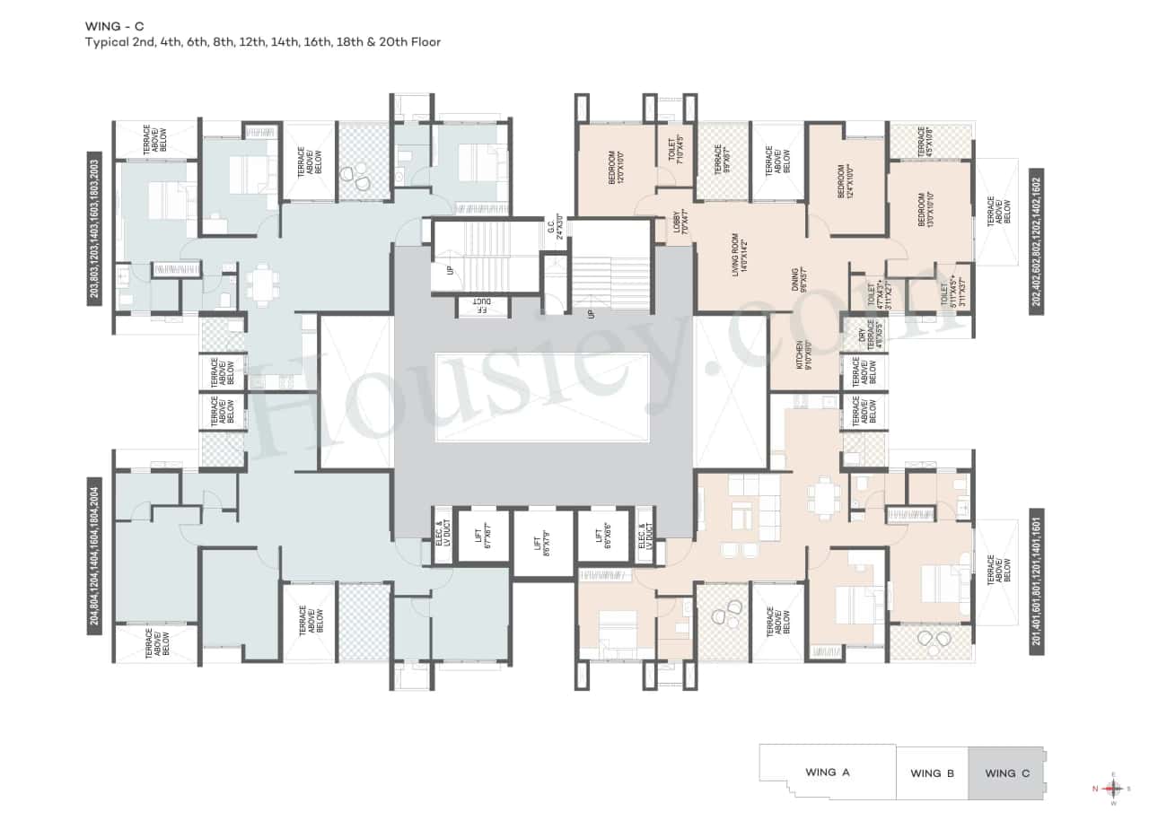 Yashada Vantage Twenty One Floor plan 8