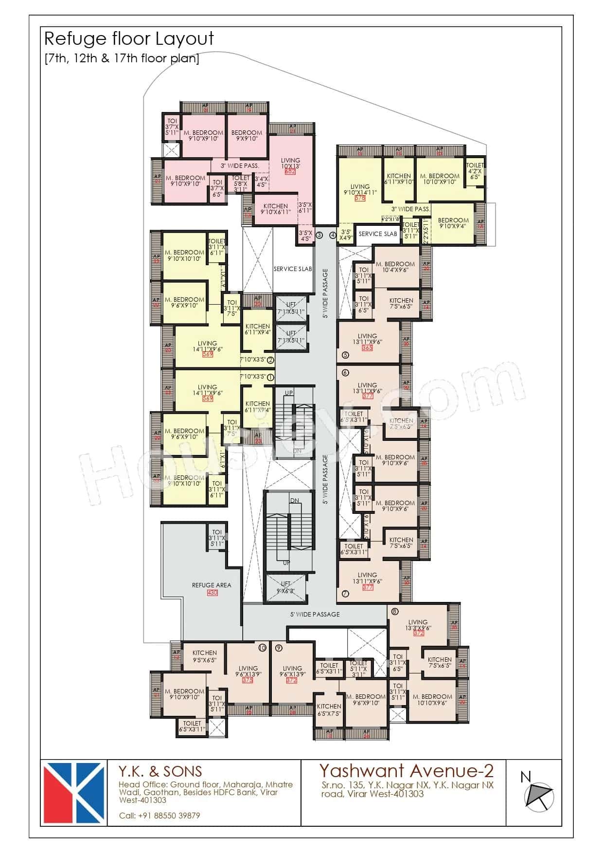 Yashwant Avenue 2 Floor plan 1