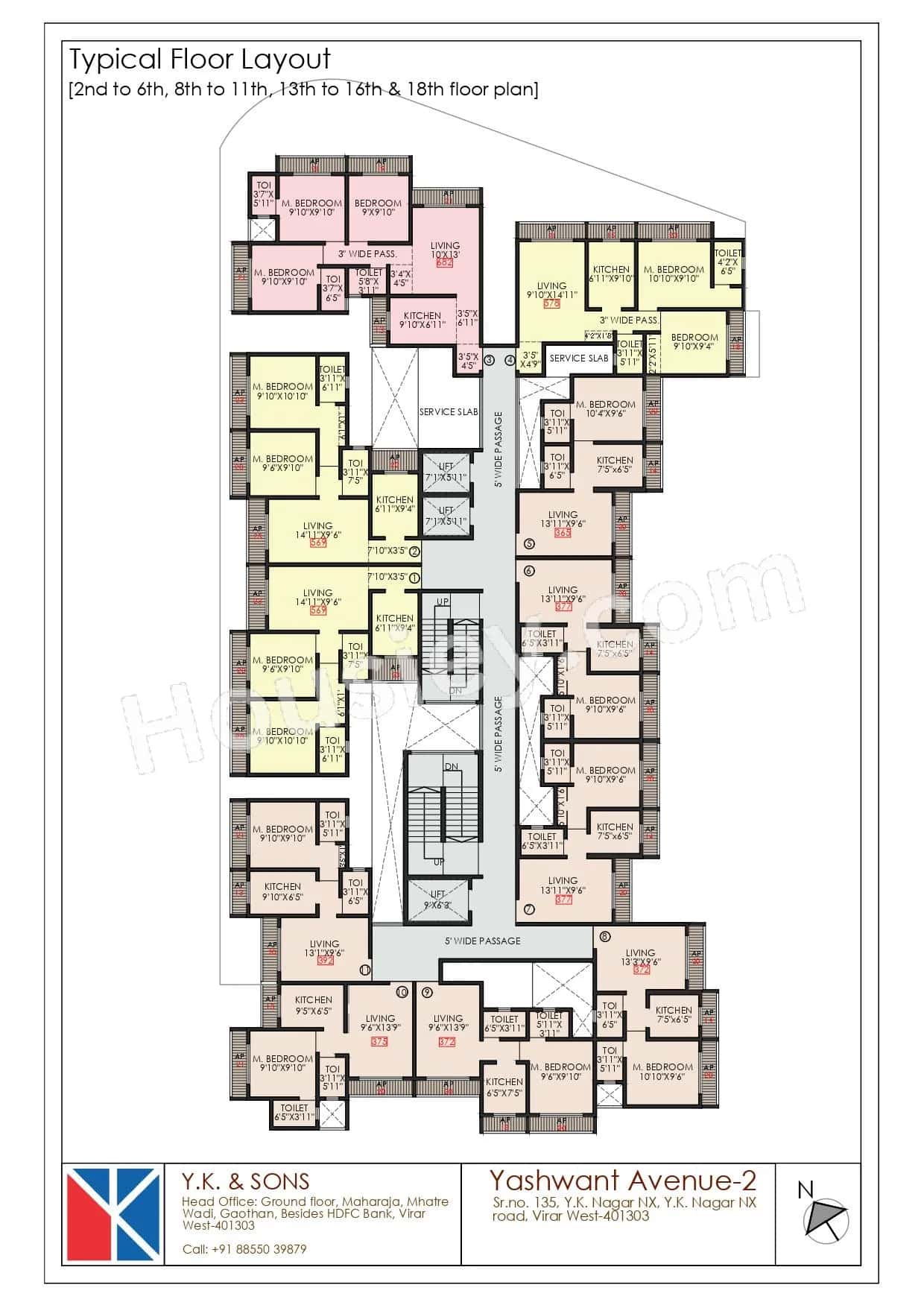 Yashwant Avenue 2 Floor plan 2