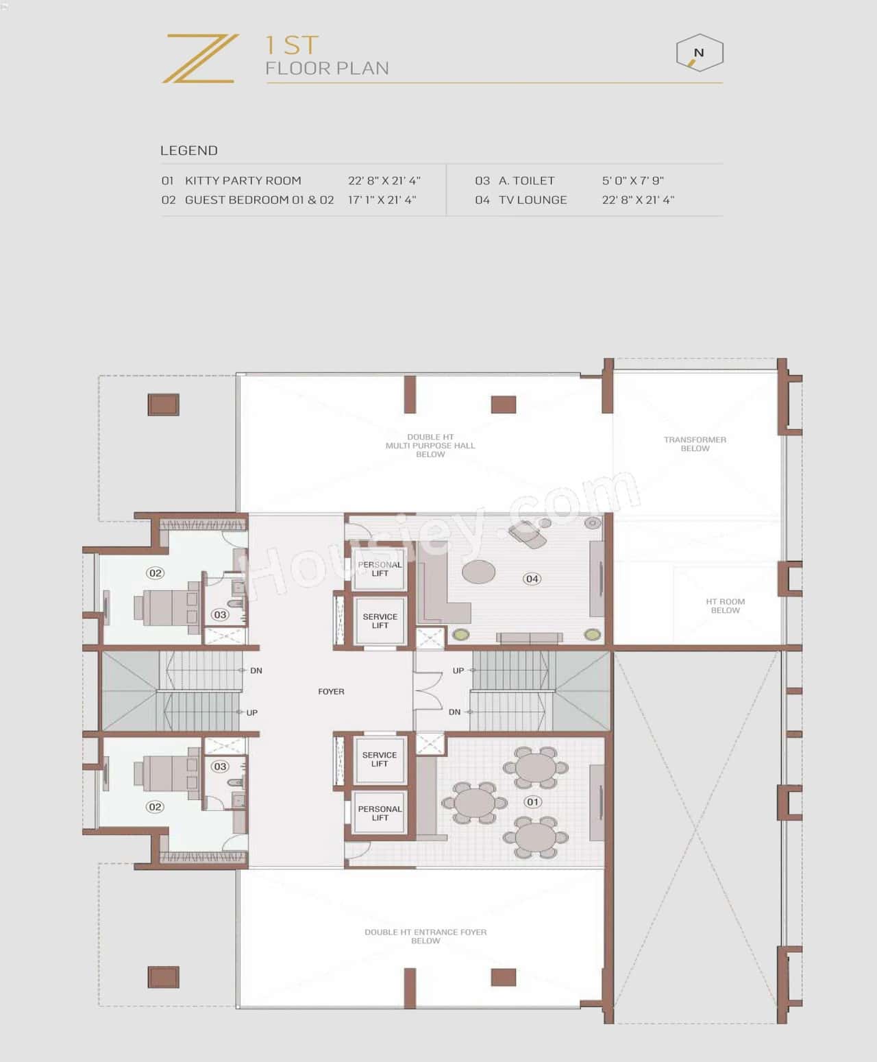 Z Luxuria Floor plan 1