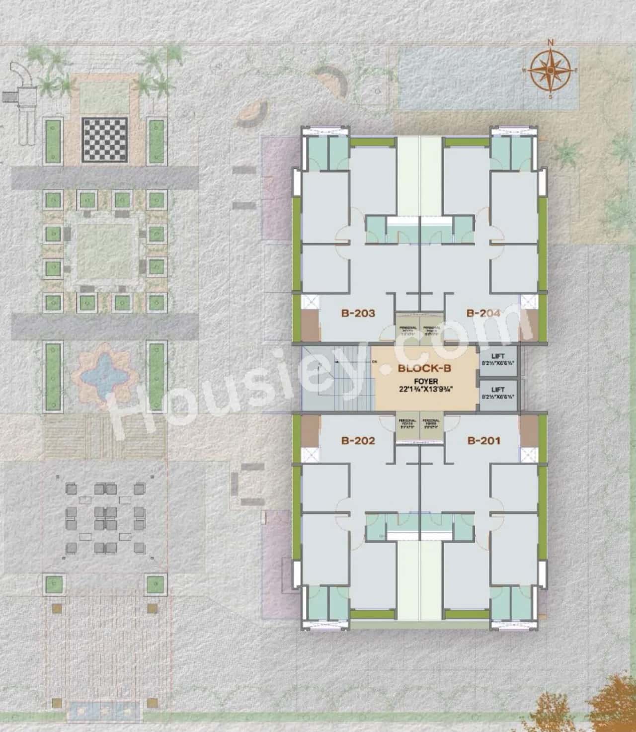 Zion Nest Floor plan 2