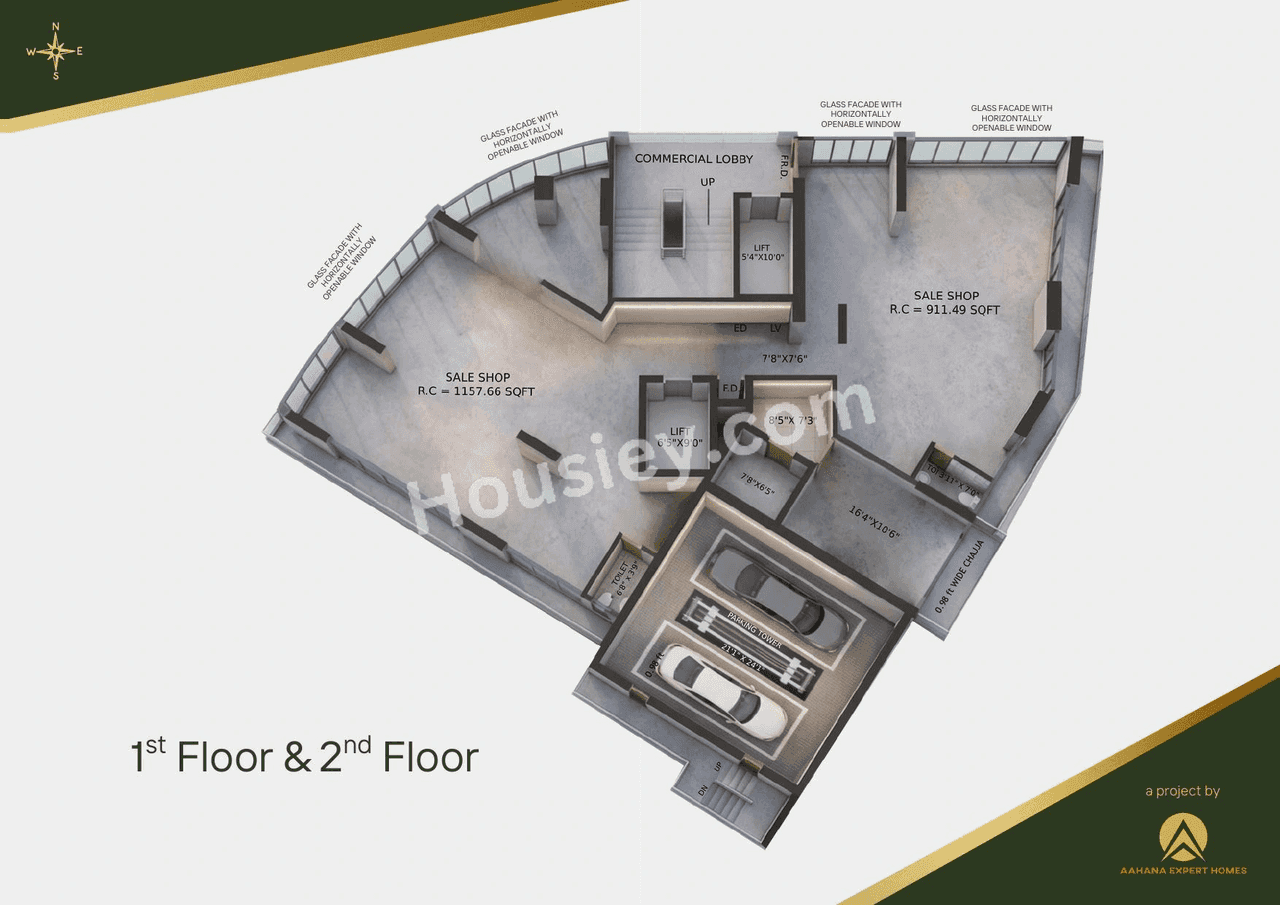 Aahana The Landmark Floor plan 4