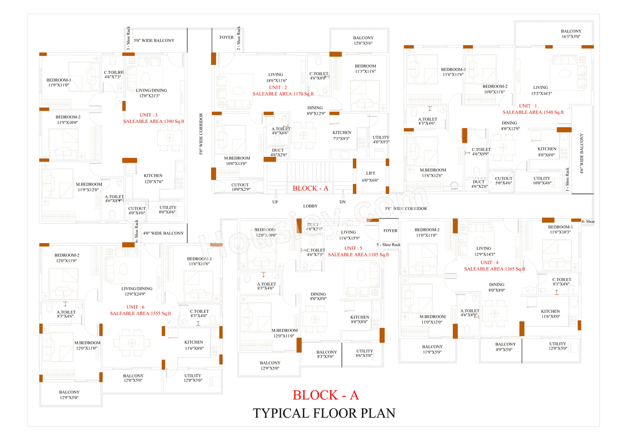 Aakriti Emerald Floor plan 1