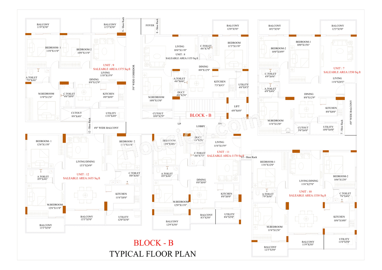 Aakriti Emerald Floor plan 2