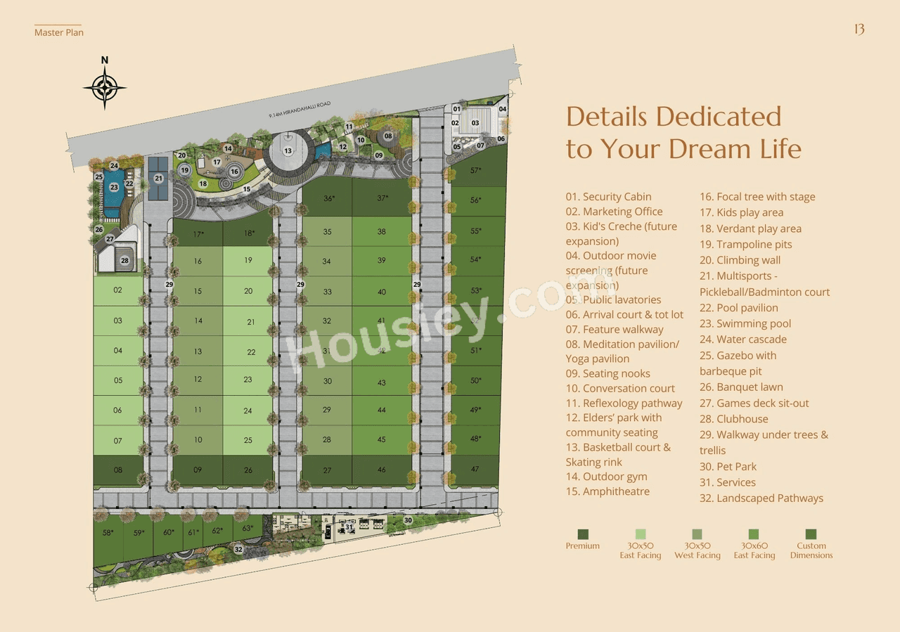 Aakruthi Roots & Rays Floor Plan