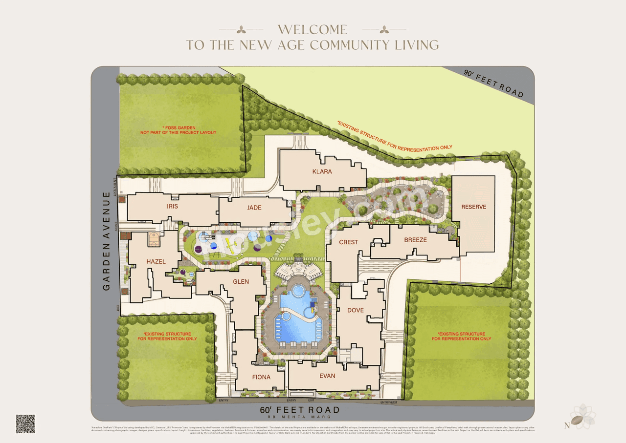 Aaradhya One Park Master Plan