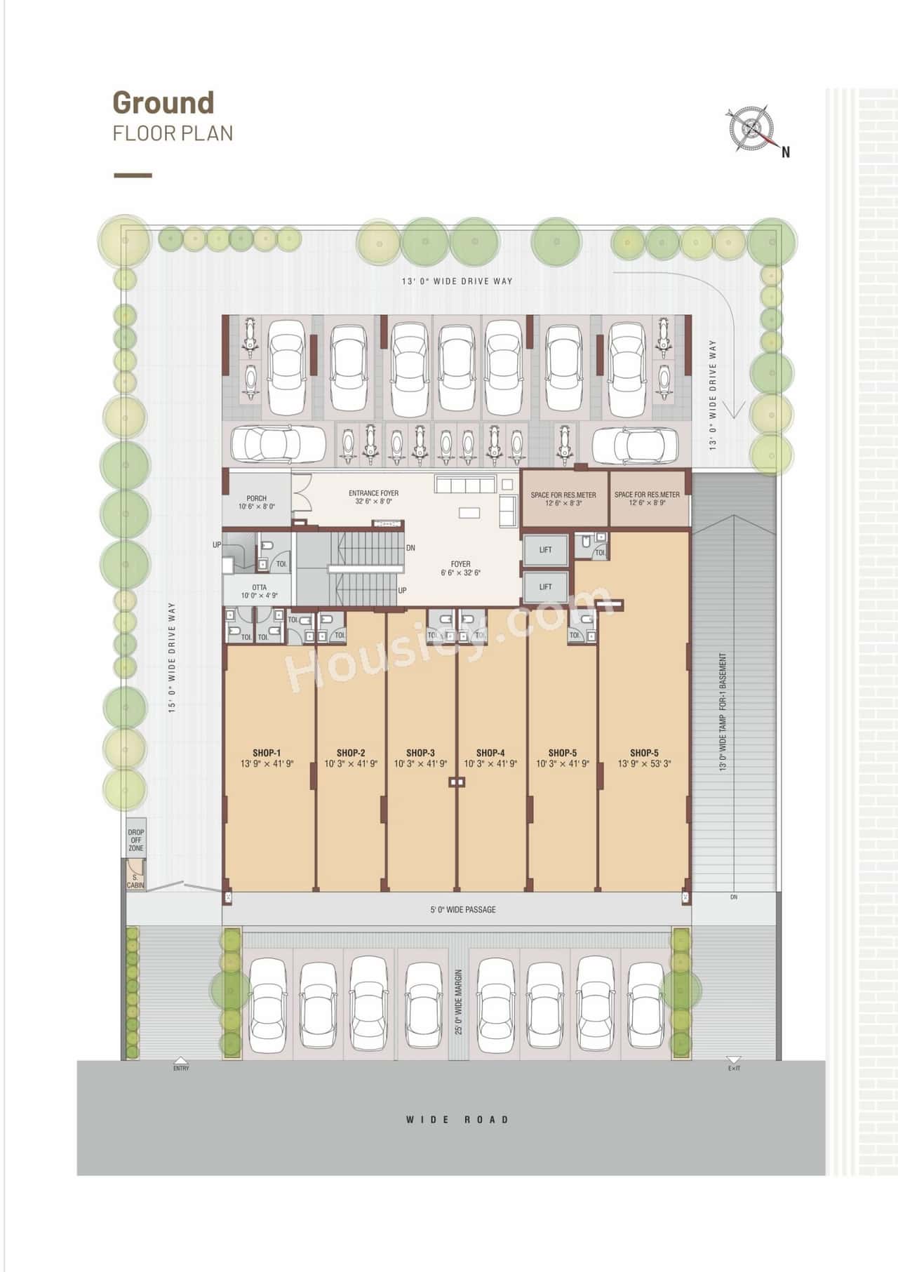 Aarat Vishvam Enclave Floor plan 2
