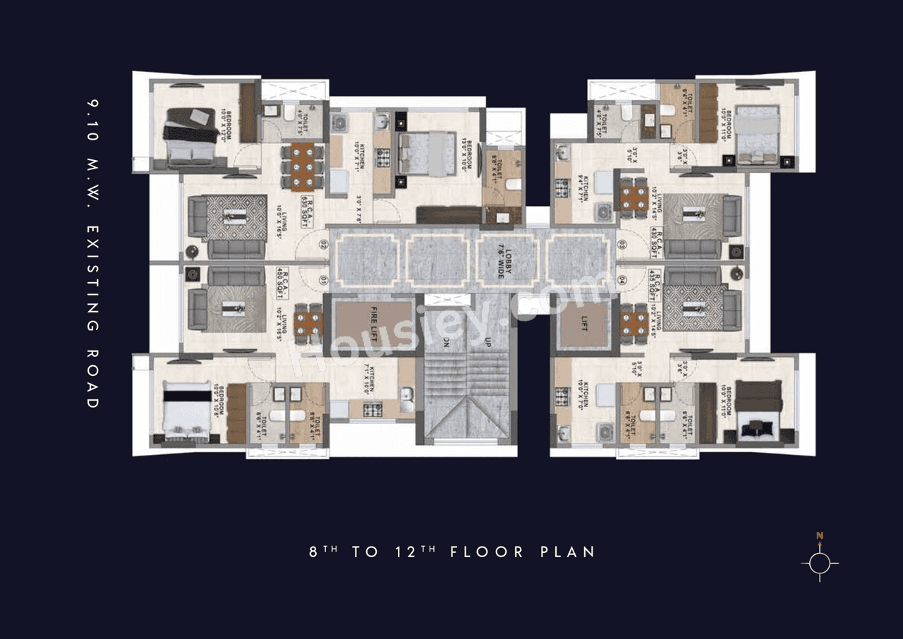 Aayush Gokul Floor plan 3