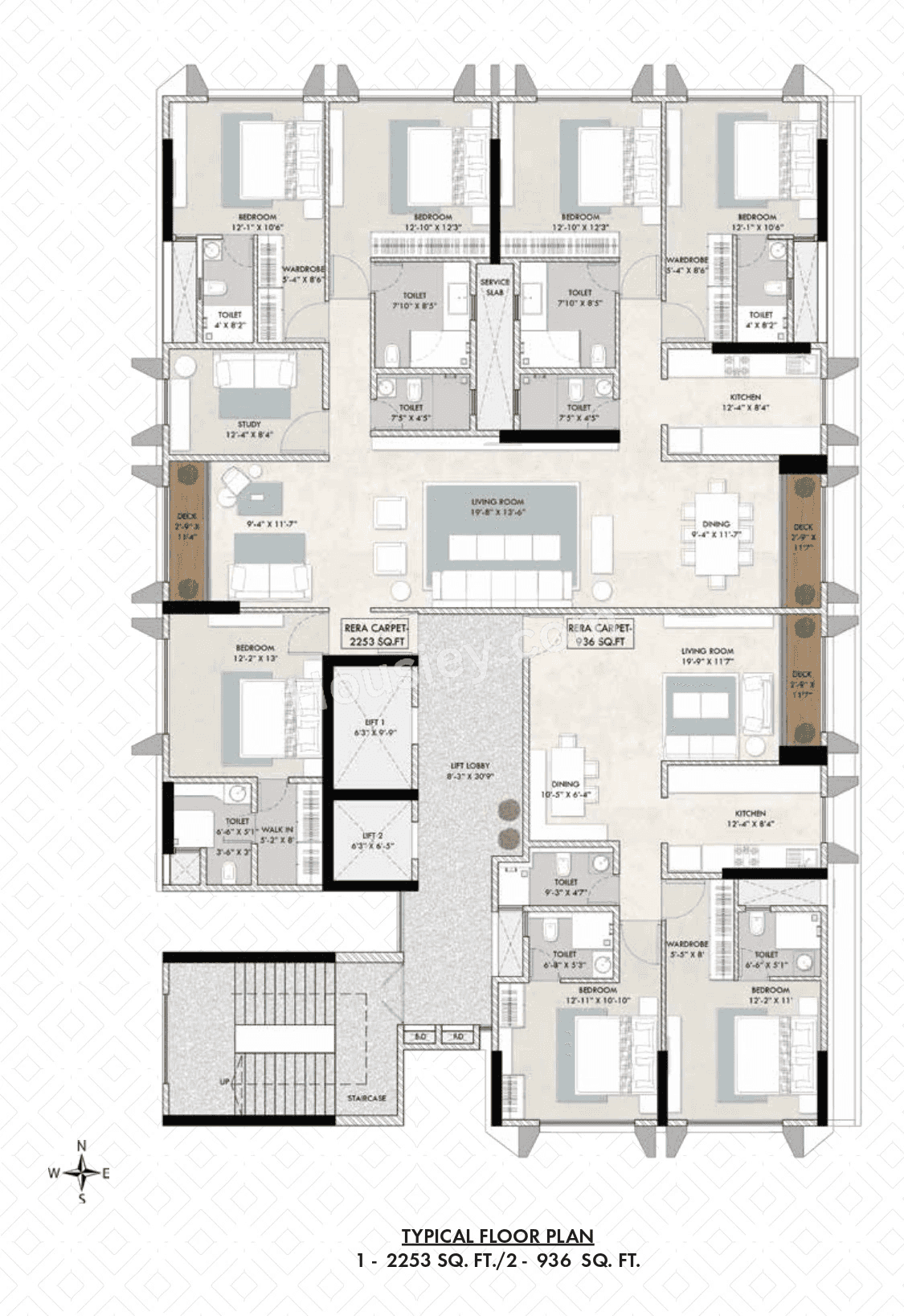 Aayushi Urban Frames Floor plan 1