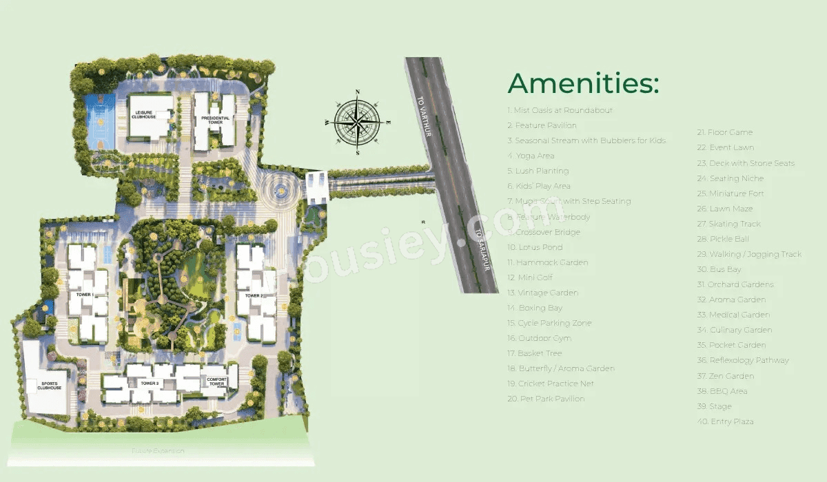 Abhee Aaria Floor plan 2