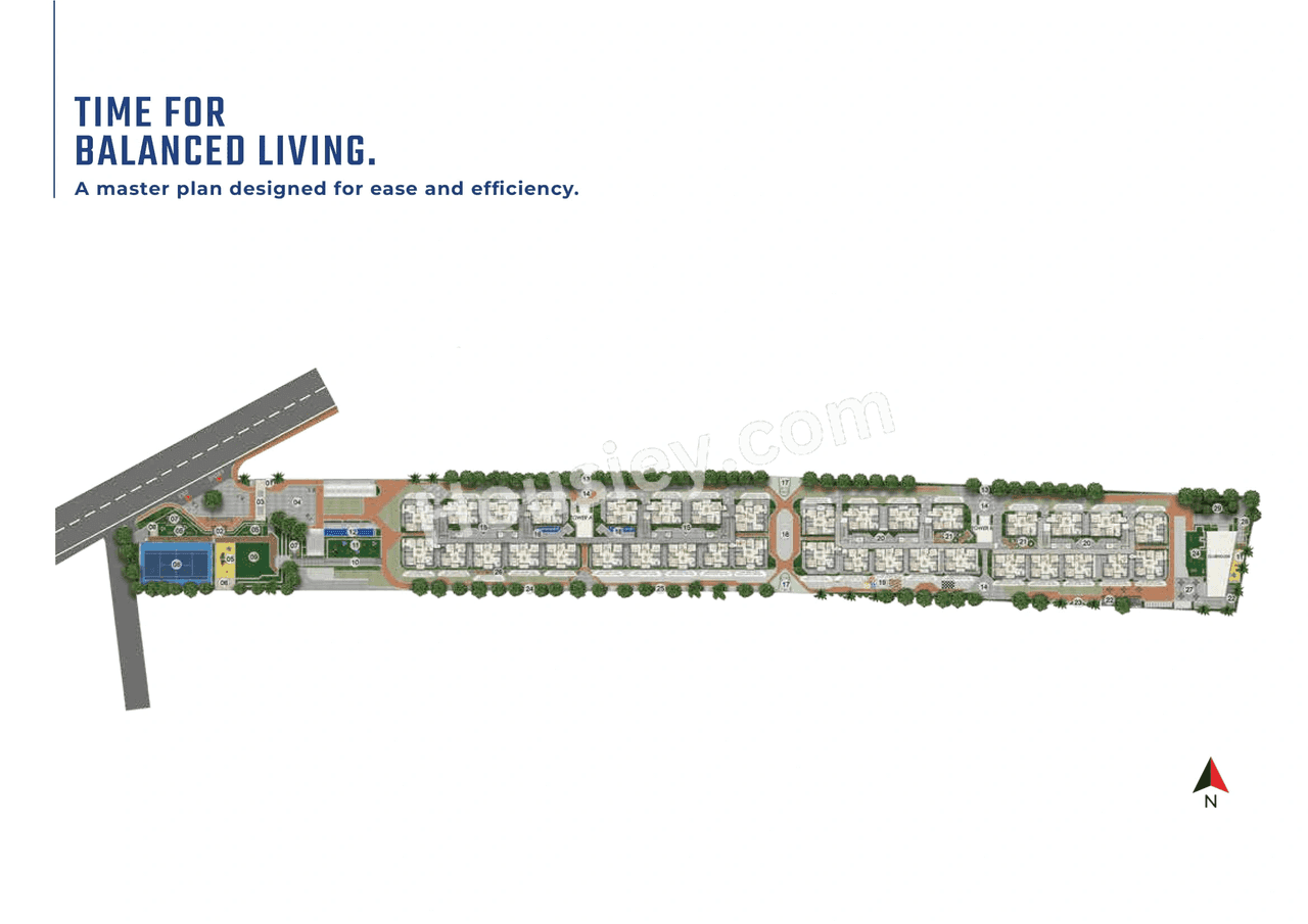 Abhee Serenity Springs Floor plan 2