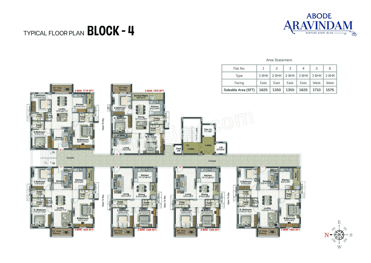Abode Aravindam Floor plan 4