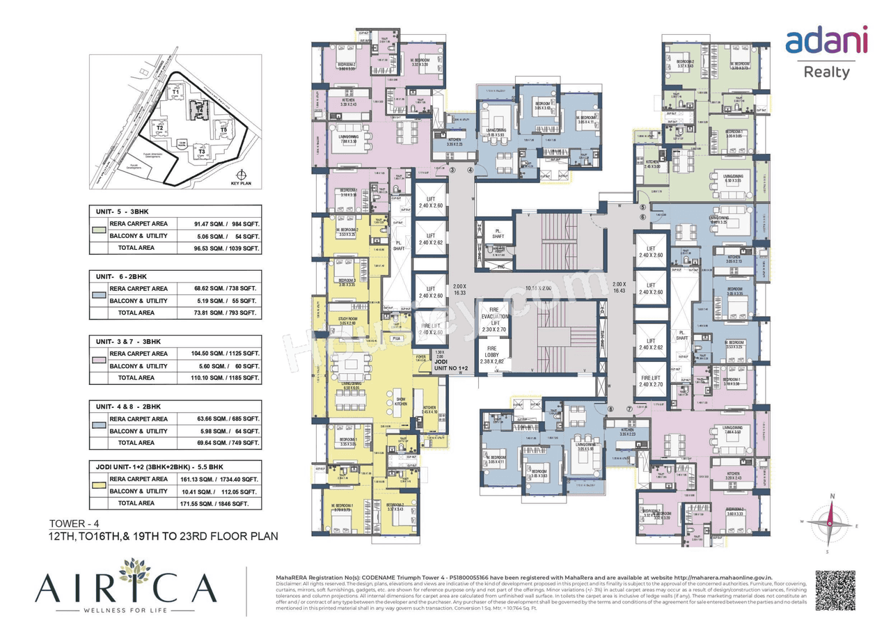 Adani Airica Floor plan 2