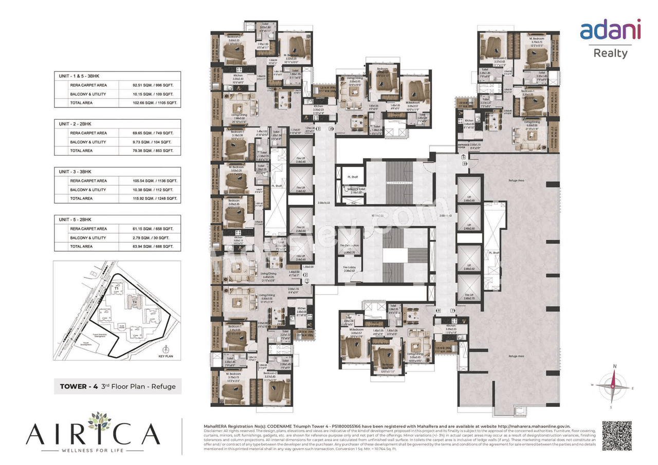 Adani Airica Floor plan 8