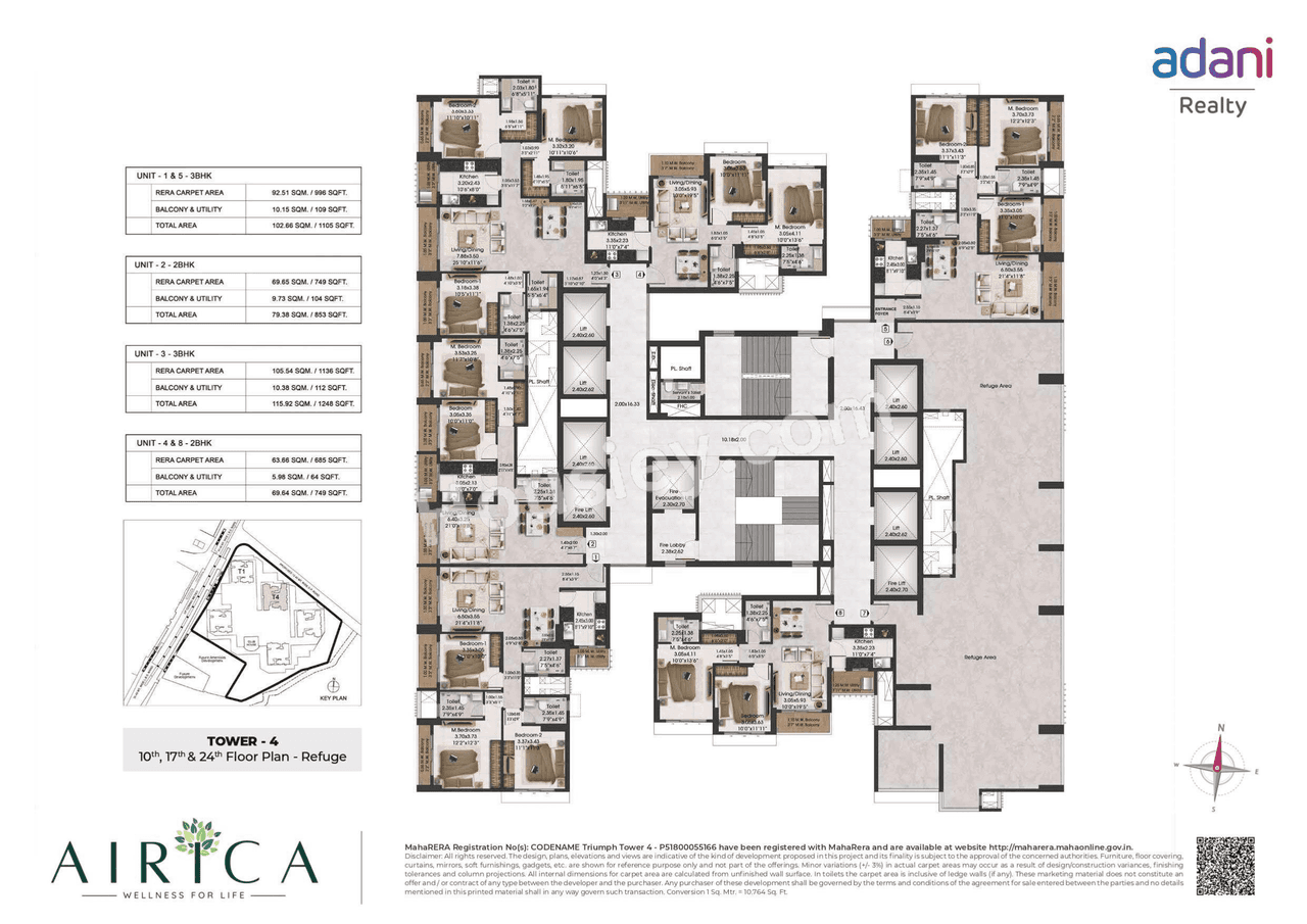 Adani Airica Floor plan 9