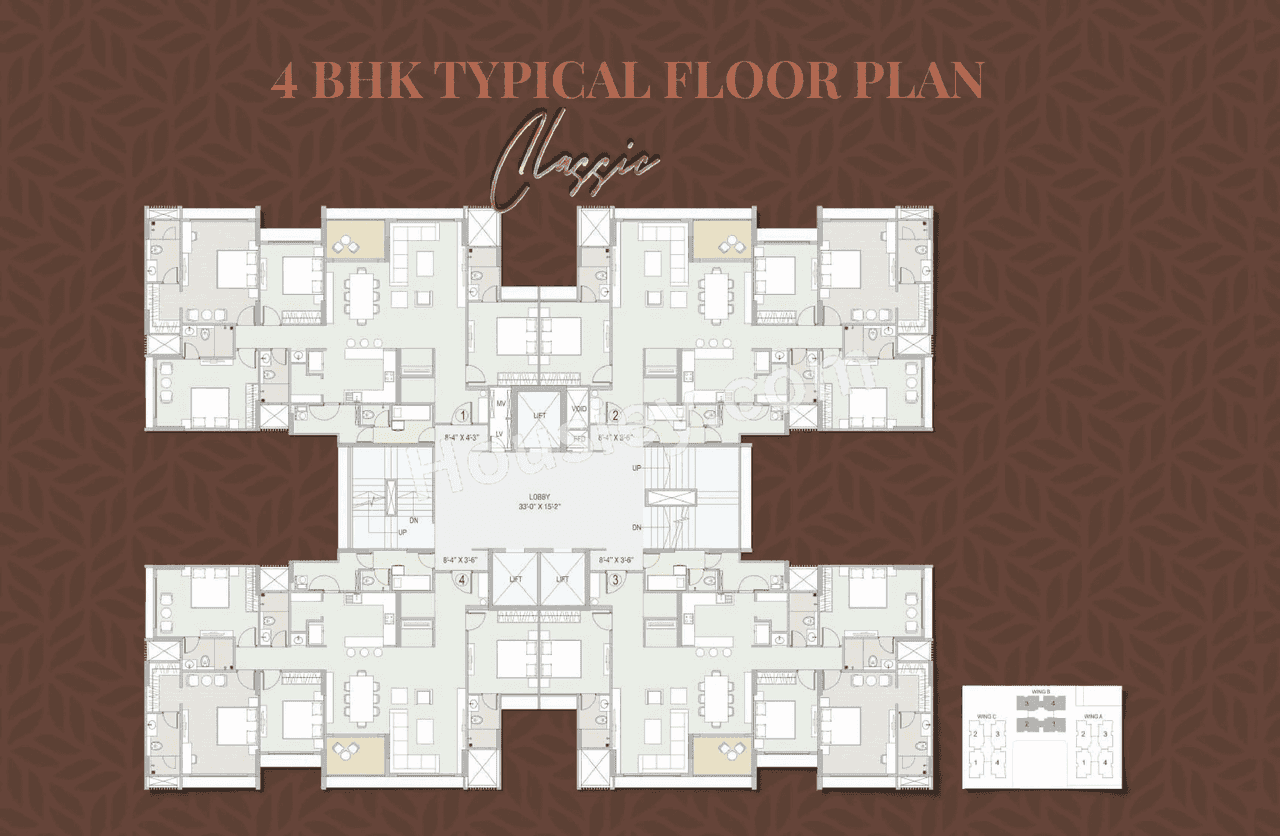 Adani Ambrosia Floor plan 2