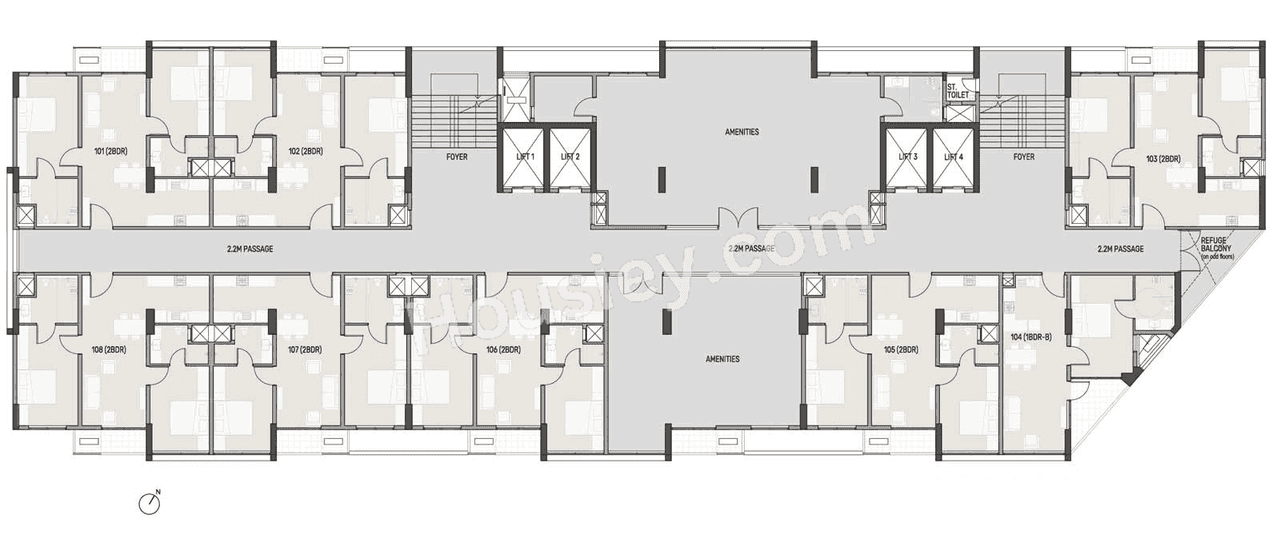 Adani Ikaria Floor plan 2