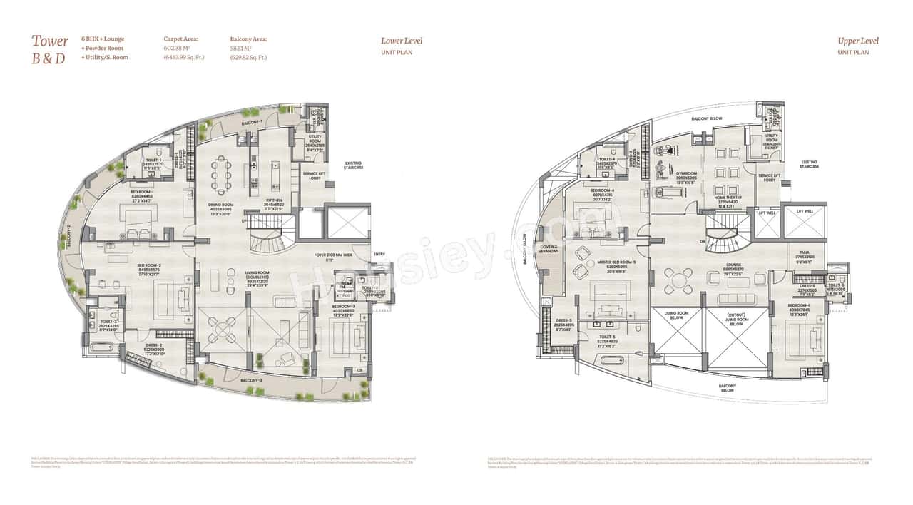 Adani Lushlands Floor plan 3