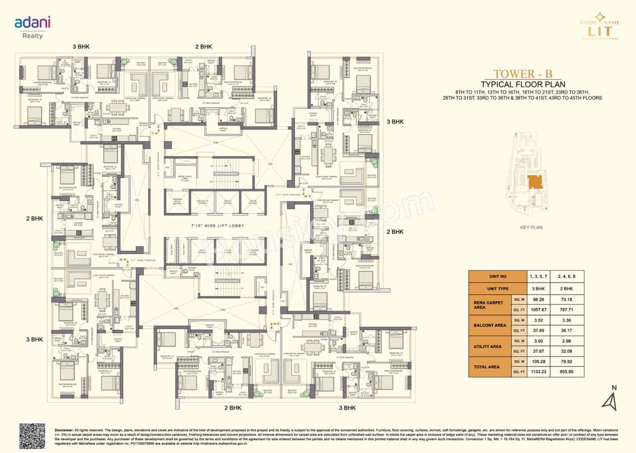 Adani Realty Thane Floor plan 2