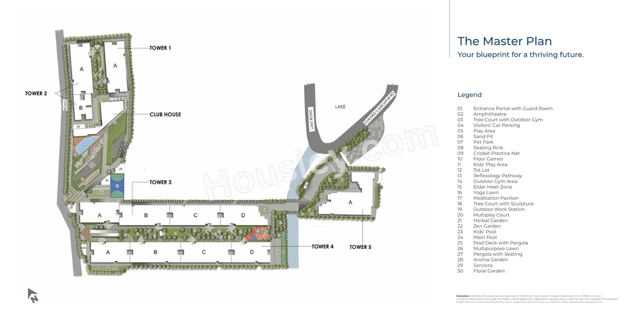 Adarsh Lumina Master Plan